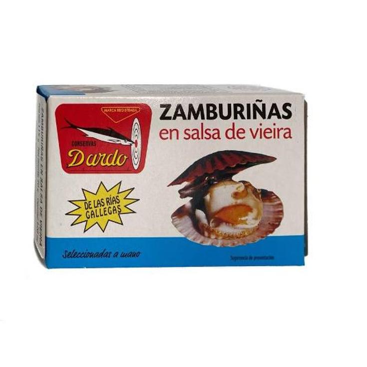 ZAMBURIÑAS EN SALSA VIEIRA DARDO LATA 70 GR