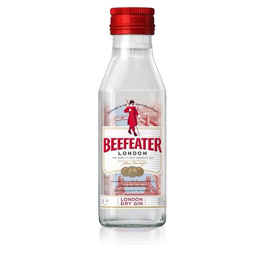 GINEBRA 40º MINI BEEFEATER BTLLA 5 CL