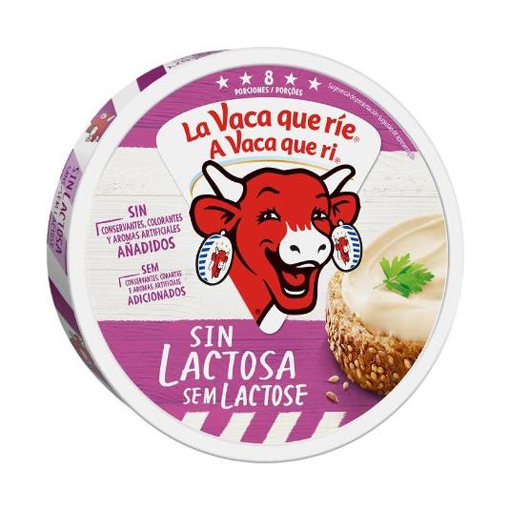 QUESO PORCIONES SIN LACTOSA VACA QUE RIE UNIDAD 120 GR