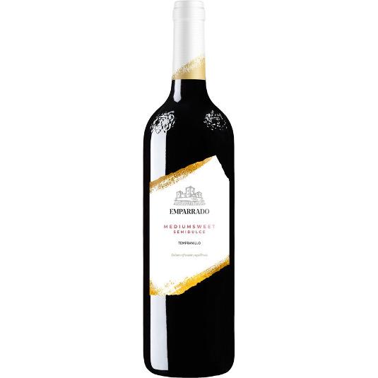 VINO TINTO SEMIDULCE EMPARRADO BTLLA 75 CL