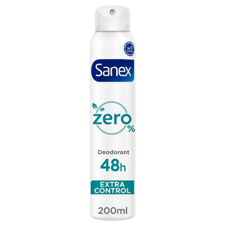 DESODORANTE ZERO% EXTRACONTROL SANEX SPRAY 200 ML