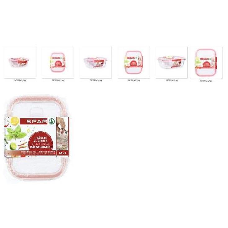 TUPPER HERM.RECT.C/VAL.104CL SPAR UNIDAD