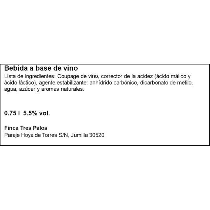 APIRITIVO SPRITZ 5,5º TRES PALOS BTLLA 75 CL