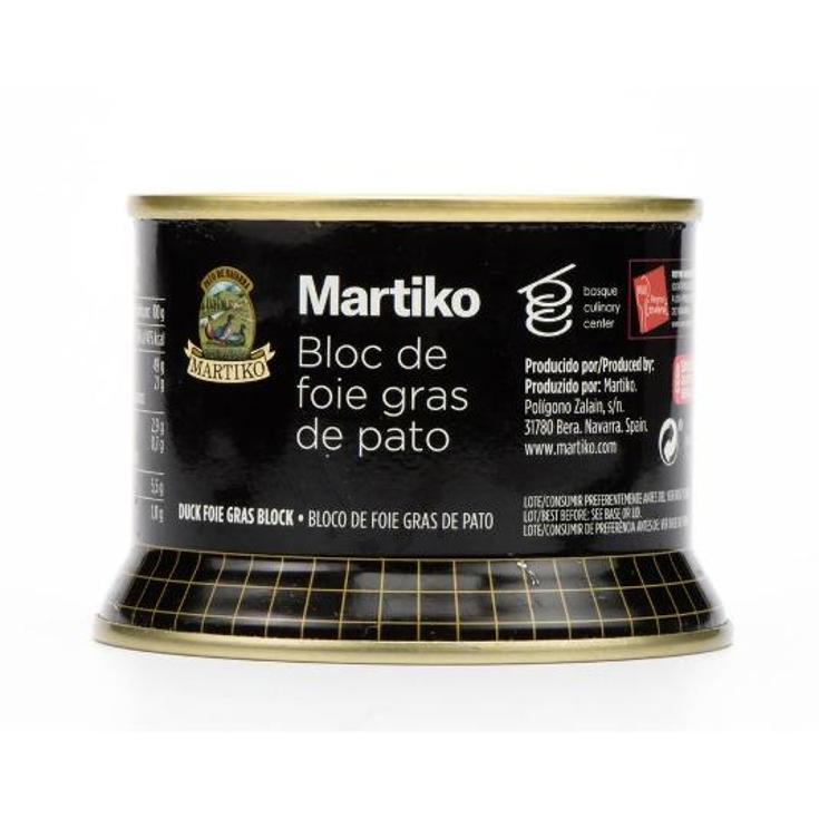 BLOC DE FOIE GRAS DE PATO MARTIKO UNIDAD 130 GR