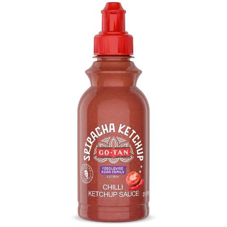 SALSA SPIRACHA KETCHUP GO-TAN BTLLA 215 ML