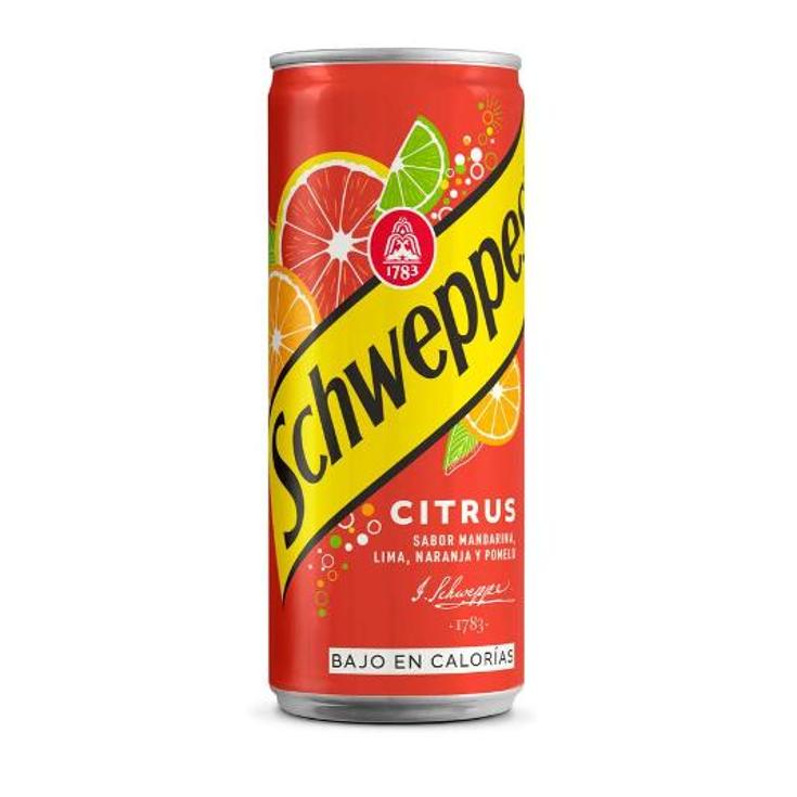 REFRESCO CITRUS ZERO SCHWEPPES LATA 33 CL