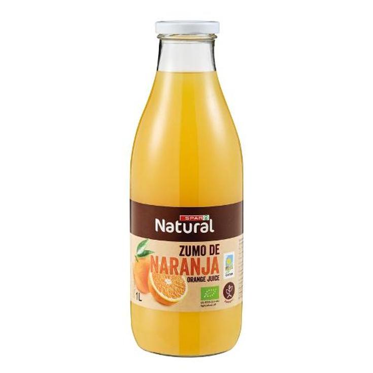 ZUMO NARANJA ECO SPAR NATURAL FRASCO 1 LT