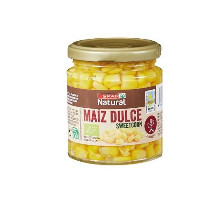 MAIZ DULCE ECOLOGICO SPAR NATURAL FRASCO 240 GR