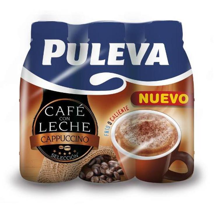 BEBIDA CAFE C/LECHE CAPPUCCINO PULEVA PET 1 LT