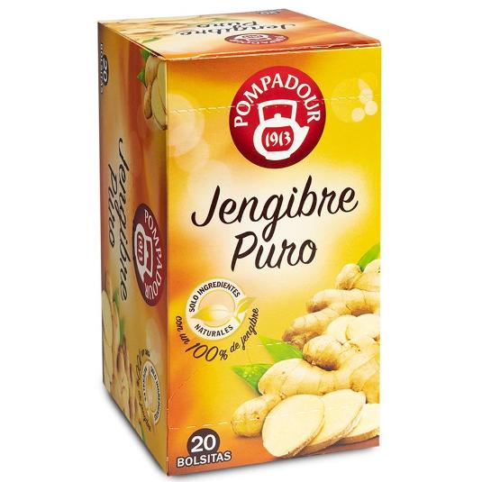 INFUSION JENGIBRE POMPADOUR CAJA 20 UD