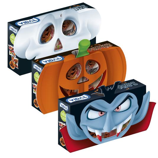 CARAMELOS MIX HALLOWEEN VIDAL UNIDAD 80 GR
