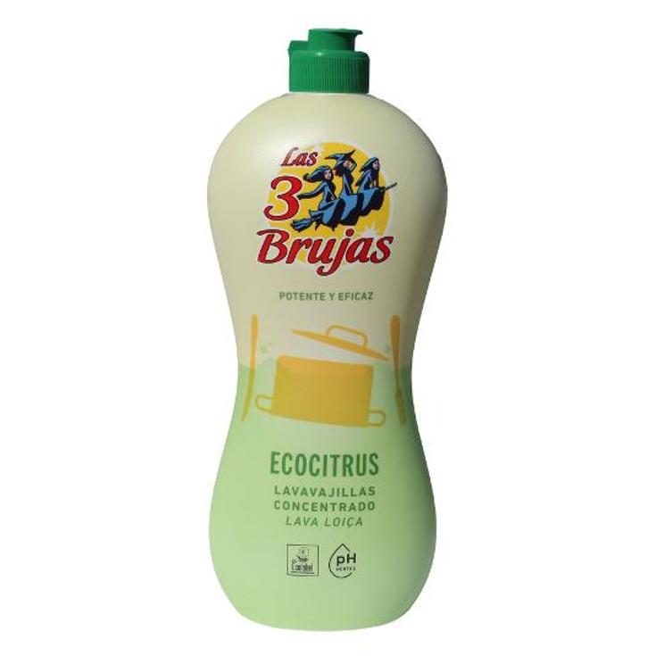 LAVAVAJILLAS CONCEN.ECOCITRICO LAS 3 BRUJAS BTLLA 750 ML