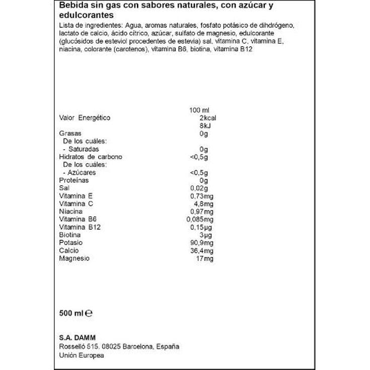 BEBIDA ISOTONICA BERRY MASMESSI PET 500 ML