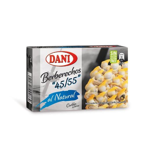 BERBERECHOS AL NATURAL 45/55 DANI LATA 58 GR