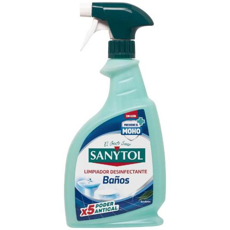 LIMPIADOR DESINFECTANTE BAÑOS SANYTOL PISTOL 750 ML