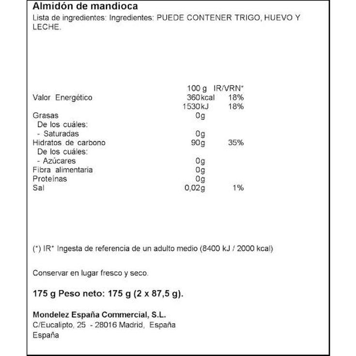 TAPIOCA ROYAL CAJA 175 GR