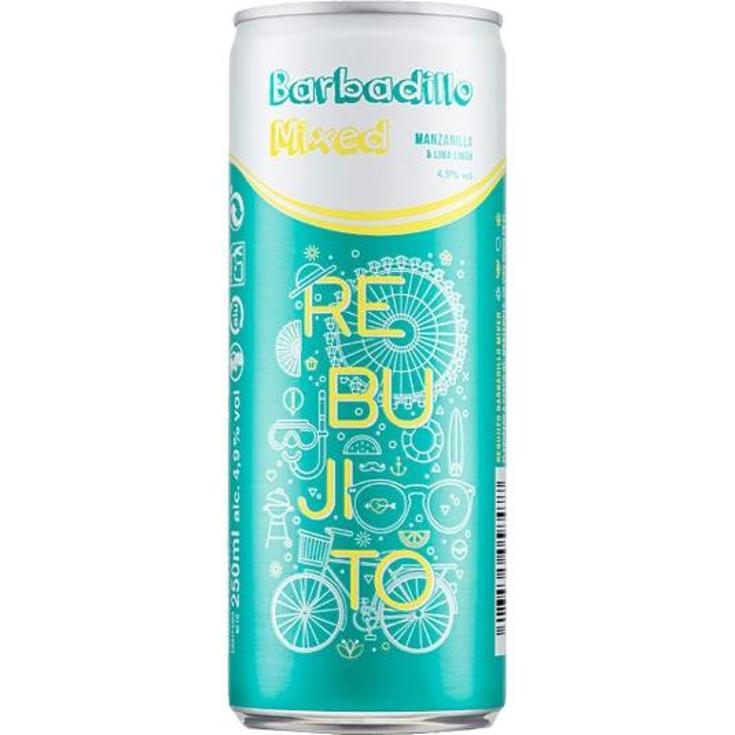 COMBINADO REBUJITO 4,9º BARBADILLO LATA 250 ML