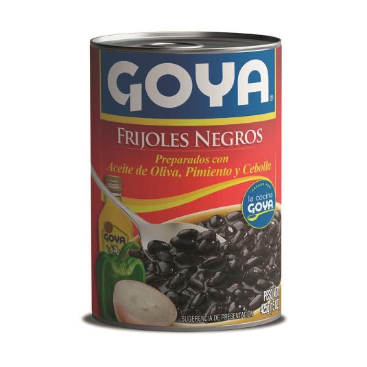 FRIJOLES NEGROS (GUISADOS) GOYA LATA 425 GR