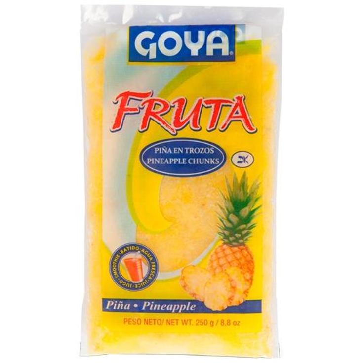 PULPA DE PIÑA CONGELADA GOYA BOLSA 250 GR