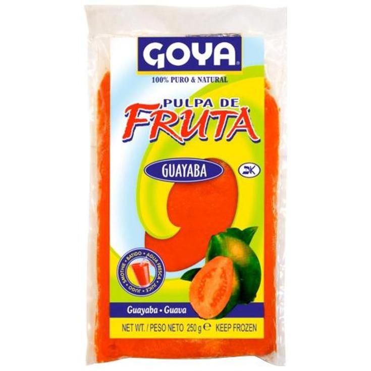 PULPA DE GUAYABA GOYA BOLSA 250 GR