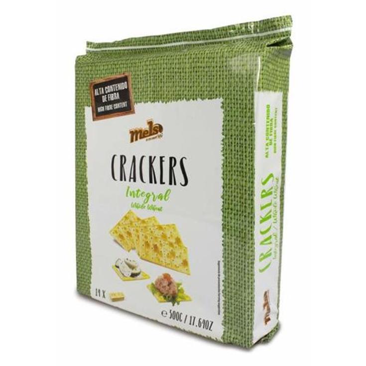 CRACKER INTEGRAL MELS PQTE 500 GR