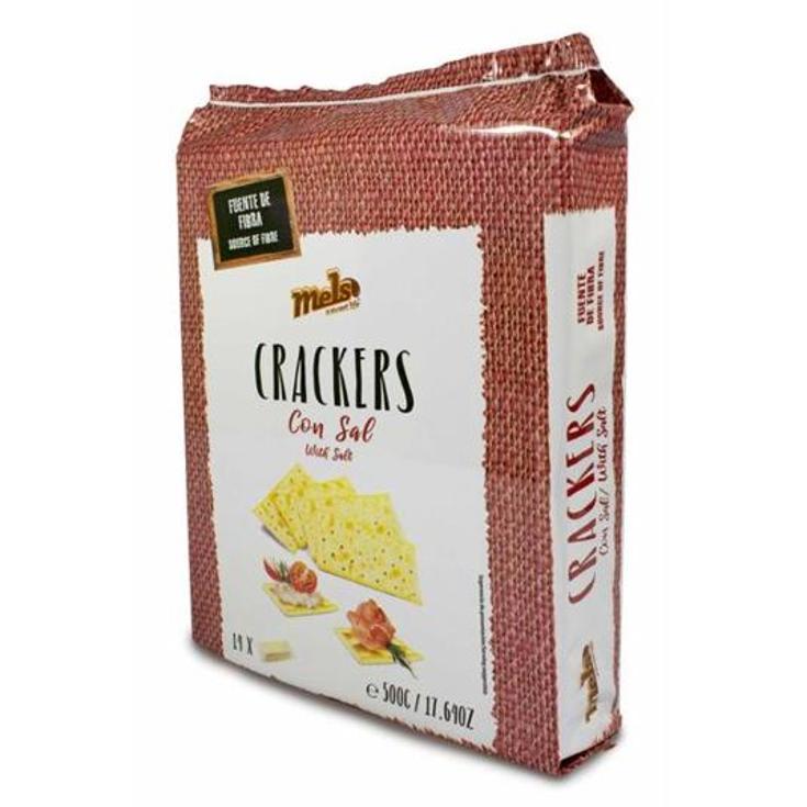 CRACKER CON SAL MELS PQTE 500 GR