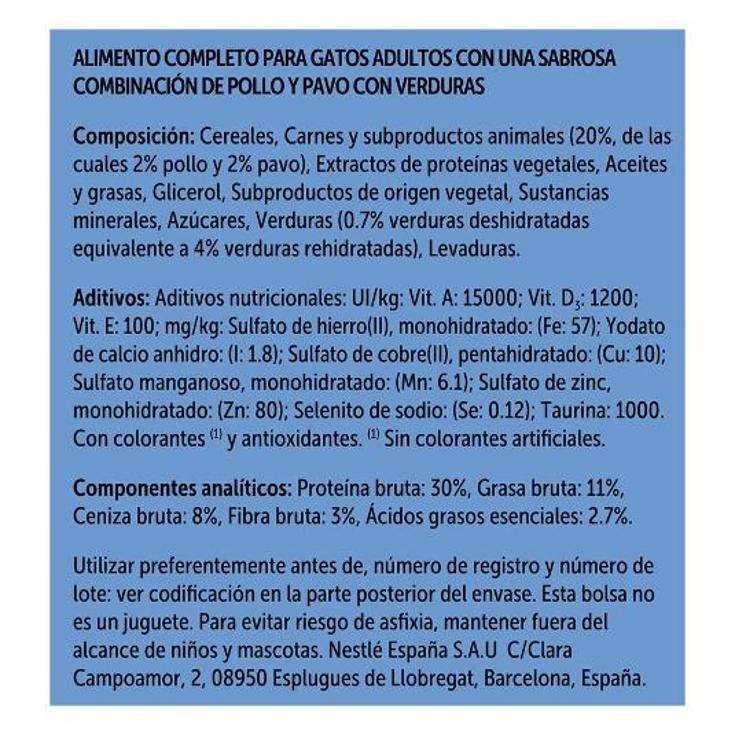 COMIDA GATO CRUNCHY SOFT POLLO FELIX BOLSA 950 GR