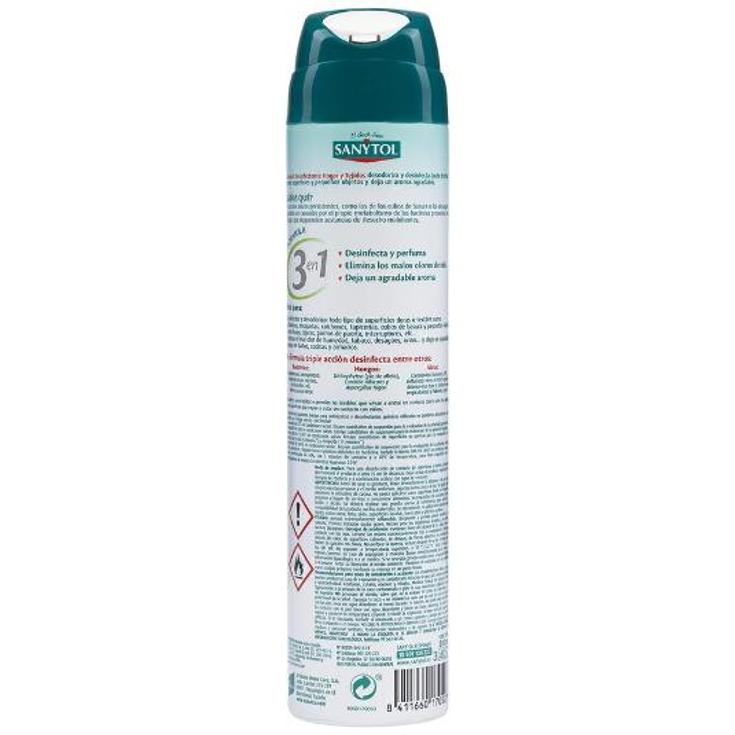 AMBIENT.DESINFECT.HOGAR/TEJIDOS SANYTOL SPRAY 300 ML
