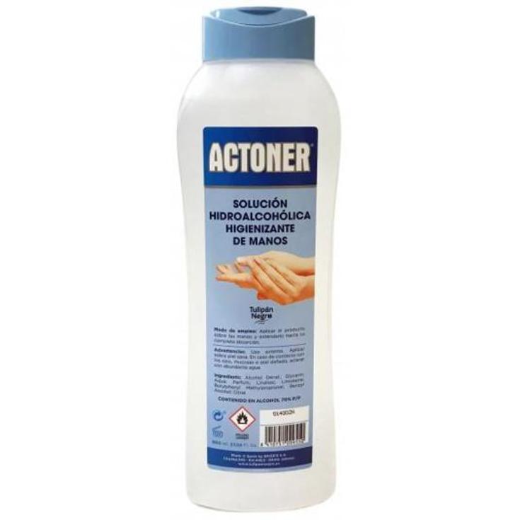 SOLUCION HIDROALCOHOL.HIGIENIZ. ACTONER BTLLA 800 ML