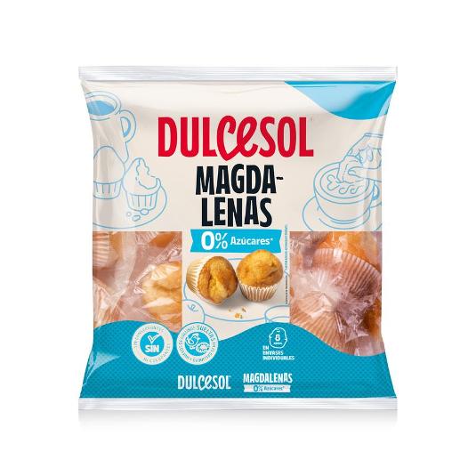 MAGDALENAS 0% DULCESOL BOLSA 240 GR
