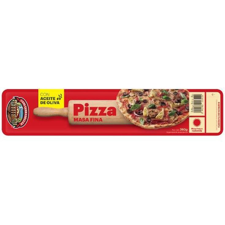 MASA PARA PIZZA FINA TARRADELLAS UNIDAD 260 GR