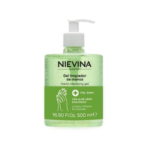 GEL LIMPIADOR MANOS ALOE VERA NIEVINA DOSIF 500 ML