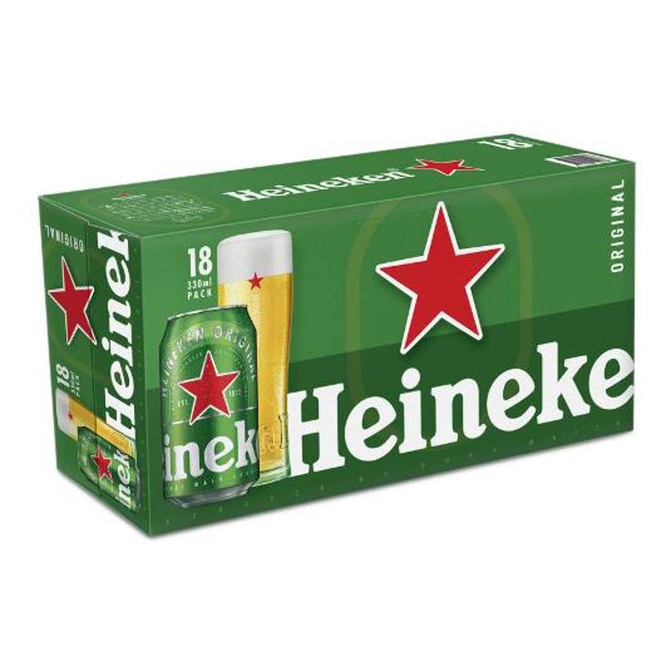 CERVEZA 5º HEINEKEN LATA 50 CL