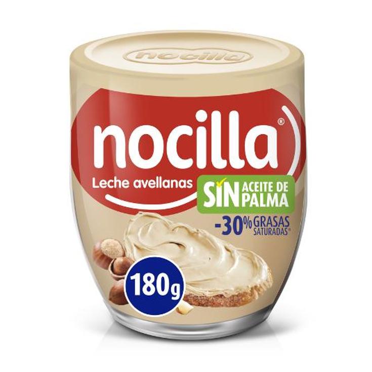 CREMA LECHE Y AVELLANAS NOCILLA FRASCO 180 GR