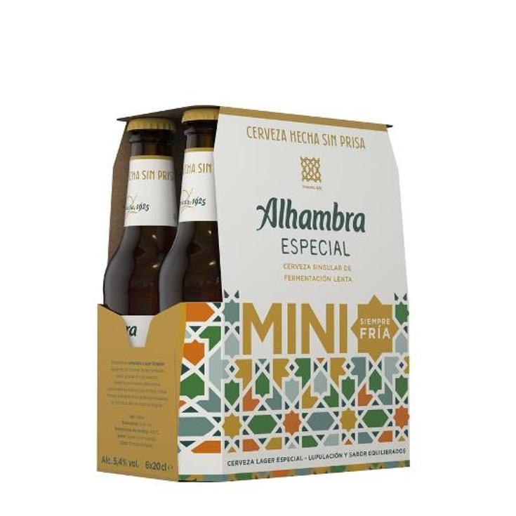 CERVEZA LAGER ESPEC.5,4º 6X20 ALHAMBRA PACK 120 CL