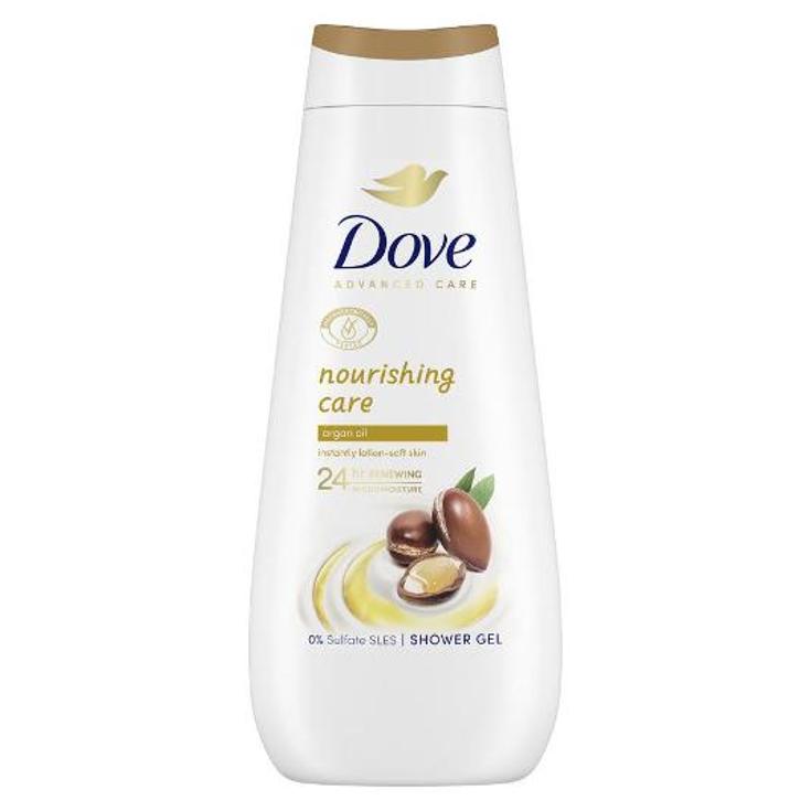 GEL BAÑO ARGAN ADVANCED DOVE BTLLA 400 ML