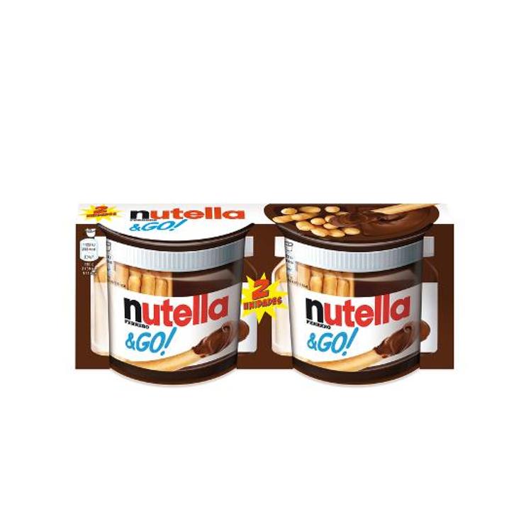 CREMA CACAO NUTELLA GO T2X8 NUTELLA FRASCO 108 GR