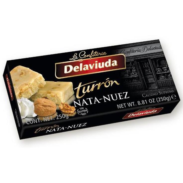 TURRON NATA NUECES DELAVIUDA PTLLA 250 GR