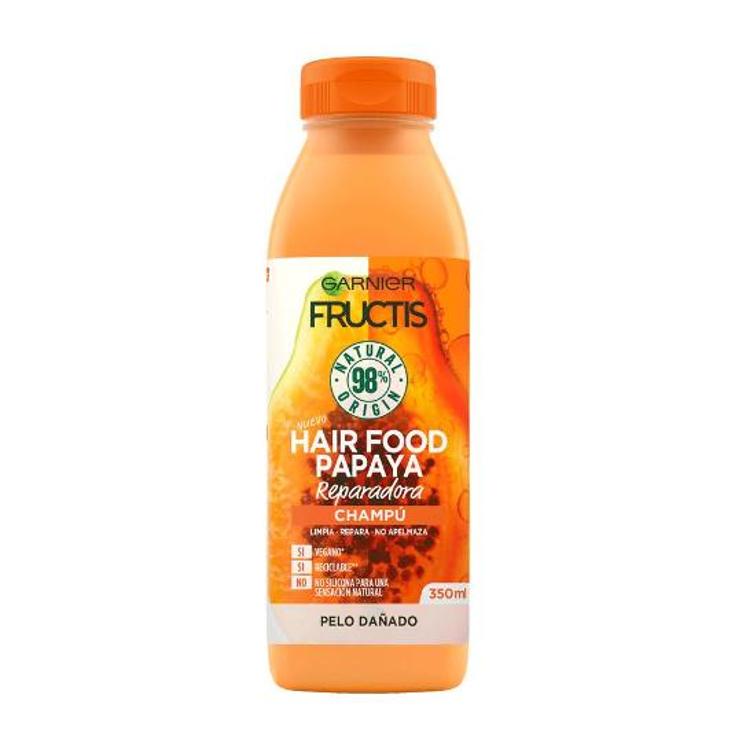 CHAMPU HAIR FOOD PAPAYA C.DAÑ. FRUCTIS BTLLA 350 ML