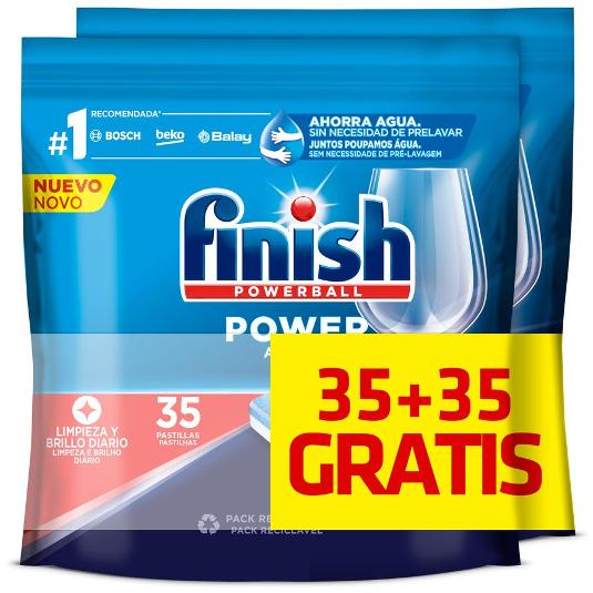 DETERGENTE LAVA.QUANTUM 34+34 FINISH PQTE 70 UD