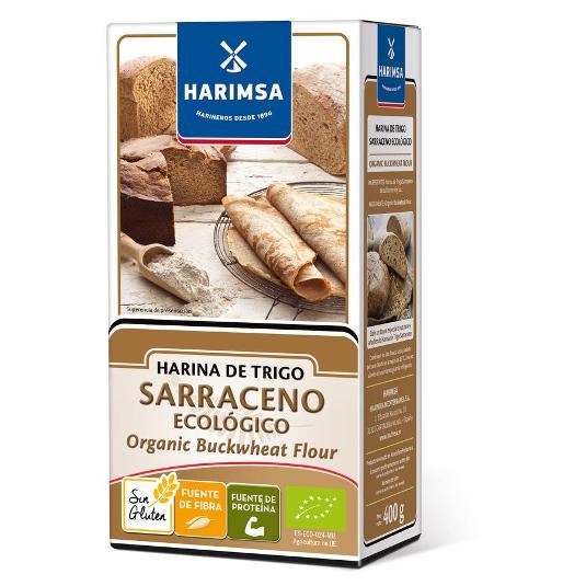 HARINA TRIGO SARRACENO ECOLOGIC HARIMSA CAJA 400 GR