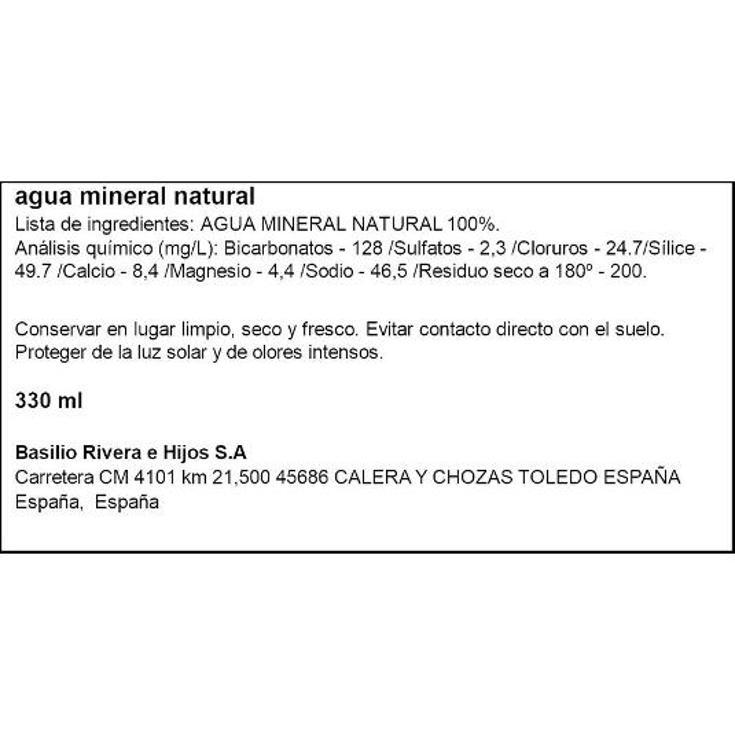 AGUA MINERAL NATURAL SPORT SPAR BTLLA 33 CL