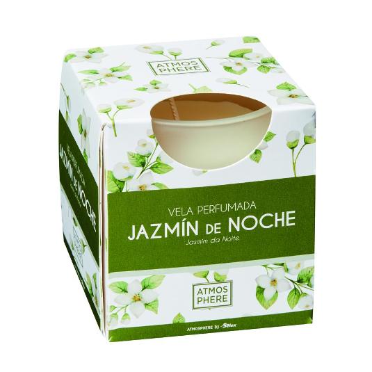 VELA VASO PERFUMADA JAZMIN ATMOSPHERE UNIDAD