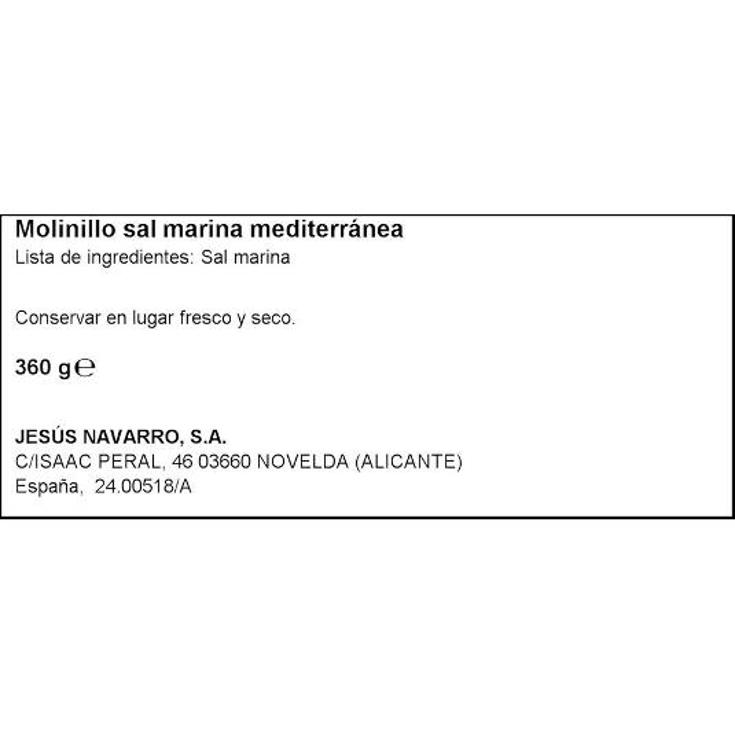 SAL MARINA MEDIT. MOLINILLO CARMENCITA FRASCO 360 GR