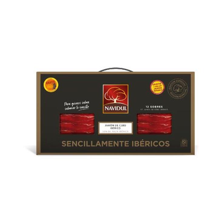 MALETIN JAMON IBERICO CEBO NAVIDUL UNIDAD 900 GR