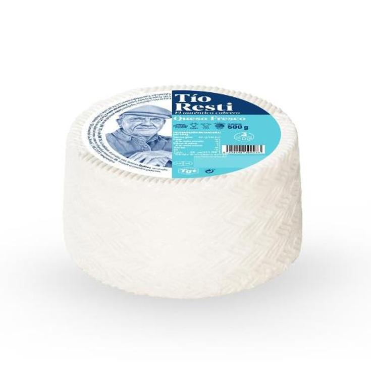 QUESO FRESCO MEZCLA VACA CABRA TIO RESTI UNIDAD 500 GR