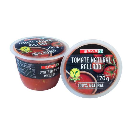 TOMATE NATURAL RALLADO SPAR UNIDAD 170 GR