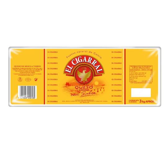 QUESO BARRA MEZCLA CIGARRAL