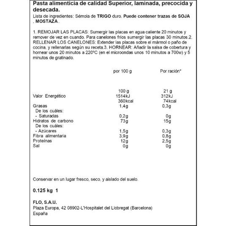 CANELON INSTANT (18 UD.) EL PAVO CAJA 144 GR