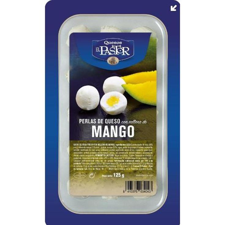 QUESO PERLAS CON MANGO EL PASTOR PQTE 125 GR